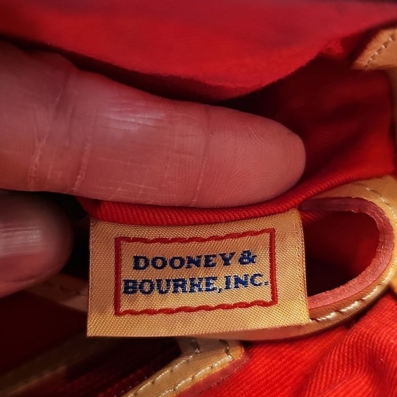 DOONEY‎ & BOURKE Vintage Quilted Hobo Handbag w/ Vachetta Trim Classic Old Money - Picture 11 of 15